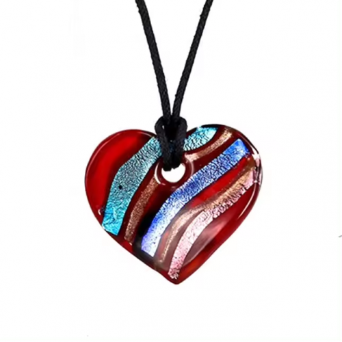 BachPartyGifts Glass Pendant Murano Crafts Handmade Neck Lace