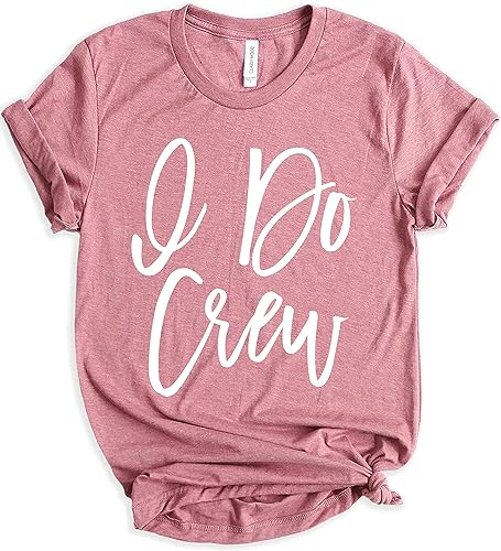 BachPartyGifts I Do Crew Bride Bachelorette Party Shirts