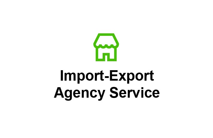 Import-export agency services