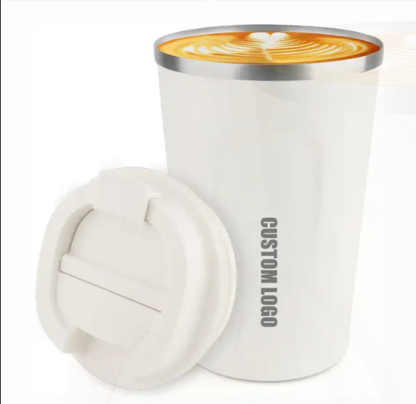 12 oz custom logo double wall stainless steel travel coffee Drin